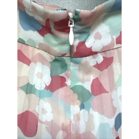 Sezane Size 38 6 Pleated Dino Midi Skirt in Ines Powder Flower - Picture 8 of 11